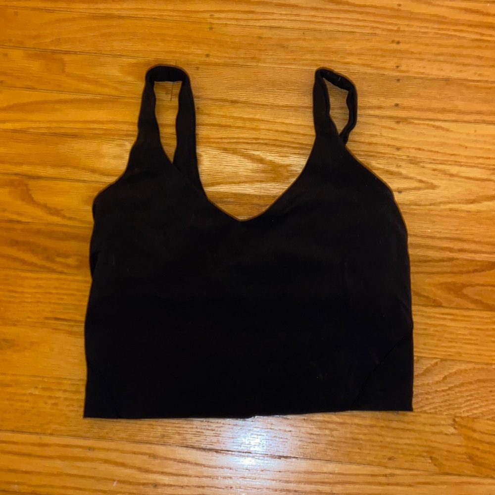 Black Lululemon alighn tank top in black size 4